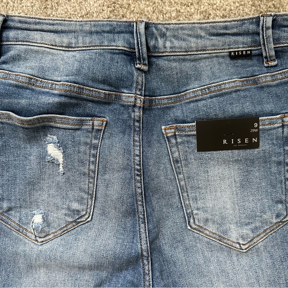 Risen High Rise Relaxed Fit Skinny Jeans - Picture 3 of 5